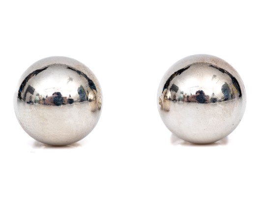 Tiffany & Co. Sterling Silver Classic 10mm Silver Ball Stud Earrings