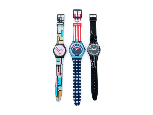 Swatch Trio Of New York City Themed Watches