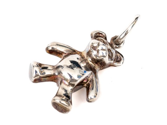 Tiffany & Co. Sterling Silver Teddy Bear Charm