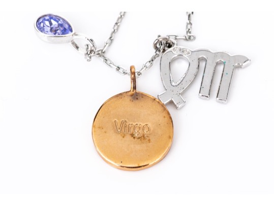 Swarovski Collection Of Three Crystal Set Charm Necklaces