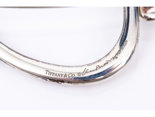 Tiffany & Co. Sterling Silver Elsa Peretti Fabulous Snake Pendant, On Choker