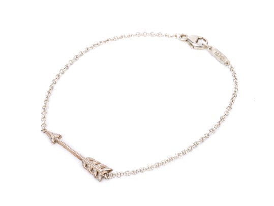Tiffany & Co. Sterling Silver Striking Arrow Motif Bracelet