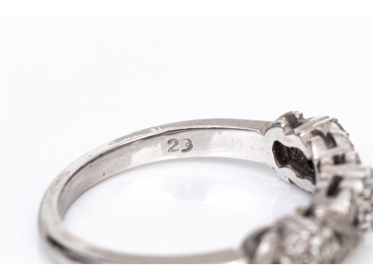 18k White Gold Pave Diamond Set 