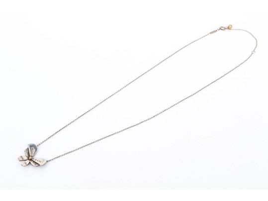 Tiffany & Co. Sterling Silver And 18k Yellow Gold 
