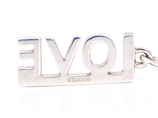 Tiffany & Co. Sterling Silver Paloma Picasso Block 