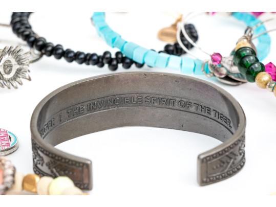 Alex + Ani Extensive Collection Of Vintage 66 And Infused With Energy Bracelets