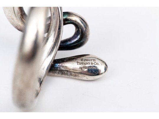 Tiffany & Co. Sterling Silver Elsa Peretti Fabulous Snake Ring, Size 7