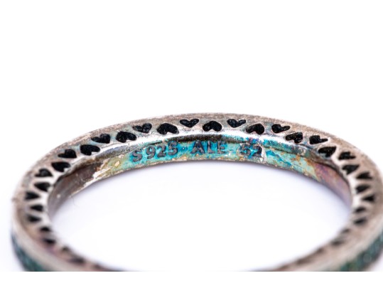 Collection Of Sterling Silver Rings, Sizes 6 To 7