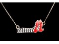 Alex + Ani Sterling Silver Wicked Witch Of The West Ruby Slippers Pendant