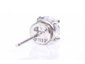 Sterling Silver Collection Of Four Pairs Of Stud Style Earrings