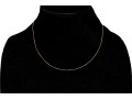 14k Yellow Gold Simple Fine Box Style Chain