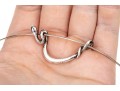 Tiffany & Co. Sterling Silver Elsa Peretti Fabulous Snake Pendant, On Choker