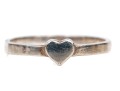 Tiffany & Co. Sterling Silver Paloma Picasso Simple Heart Motif Ring, Size 7.5