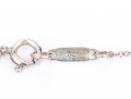 Tiffany & Co. Sterling Silver Bow Motif Necklace