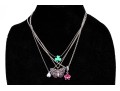 Collection Of Four Sterling Silver Whimsical Necklaces, Including A Shamrock, On Chains