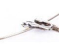 Tiffany & Co. Sterling Silver Elsa Peretti Fabulous Snake Pendant, On Choker
