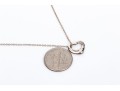 Tiffany & Co. Sterling Silver Elsa Peretti Open Heart Pendant, With Chain