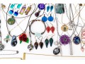 Collection Of Fashion And Costume Jewelry Bracelets, Necklaces, Rings And Brooches