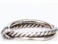 David Yurman Sterling Silver And Diamond 