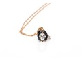 Swarovski Crystal Collection Of Four Crystal Set Necklaces, Rose And Yellow Tones
