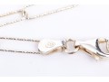Sterling Silver Collection Of Ten Stone, Glass, Amber And Composite Necklaces