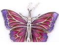 Collection Of Four Sterling Silver Whimsical Necklaces, Including A Shamrock, On Chains
