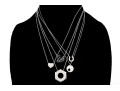 Swarovski Collection Of Five Crystal Set Adjustable Necklaces