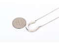 Tiffany & Co. Sterling Silver Lucky Horseshoe Centered Necklace