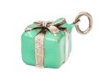 Tiffany & Co. Sterling Silver Iconic Tiffany Blue Enamel Gift Box Charm