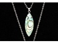 Collection Of Seven Goldstone Glass, Rose Quartz, Abalone, And Citrine Jewelry Pieces