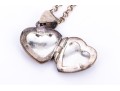 Collection Of Sterling Silver Heart Motif Pendants Plus One Heart Scatter Pin
