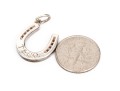 Tiffany & Co. Sterling Silver Patterned Lucky Horseshoe Charm