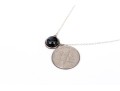 Tiffany & Co. Sterling Silver Elsa Peretti Color By The Yard Black Nephrite Necklace