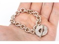 Tiffany & Co. Sterling Silver Striking Chunky 1837 Style Toggle Chain Link Bracelet