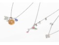 Swarovski Collection Of Three Crystal Set Charm Necklaces