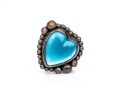 Collection Of Sterling Silver Heart Motif Pendants Plus One Heart Scatter Pin