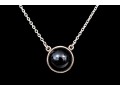 Tiffany & Co. Sterling Silver Elsa Peretti Color By The Yard Black Nephrite Necklace