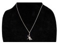 Tiffany & Co. Sterling Silver Pierced Dragonfly Silhouette Pendant, With Chain