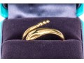 Tiffany & Co. Elsa Peretti 18k Yellow Gold Magnificent Snake Motif Ring, Size 8.25, With Box