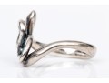 Tiffany & Co. Sterling Silver Elsa Peretti Fabulous Snake Ring, Size 7