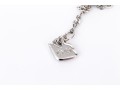 Swarovski Collection Of Three Silver Toned, Crystal Set Necklaces