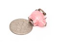 Tiffany & Co. Sterling Silver Adorable Pink Enamel Pig Charm
