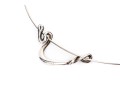 Tiffany & Co. Sterling Silver Elsa Peretti Fabulous Snake Pendant, On Choker