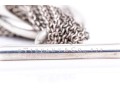 Tiffany & Co. Sterling Silver Chunky Multi Strand Curb Link Open Heart Choker