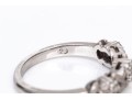 18k White Gold Pave Diamond Set 