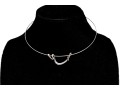 Tiffany & Co. Sterling Silver Elsa Peretti Fabulous Snake Pendant, On Choker