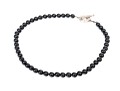 Tiffany & Co. Sterling Silver Classic Black Onyx Bead Toggle Necklace