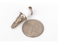 Tiffany & Co. Sterling Silver Lighthearted White Enamel Ice Cream Cone Charm