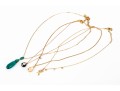 Swarovski Crystal Collection Of Four Crystal Set Necklaces, Rose And Yellow Tones