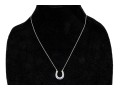 Tiffany & Co. Sterling Silver Lucky Horseshoe Centered Necklace
